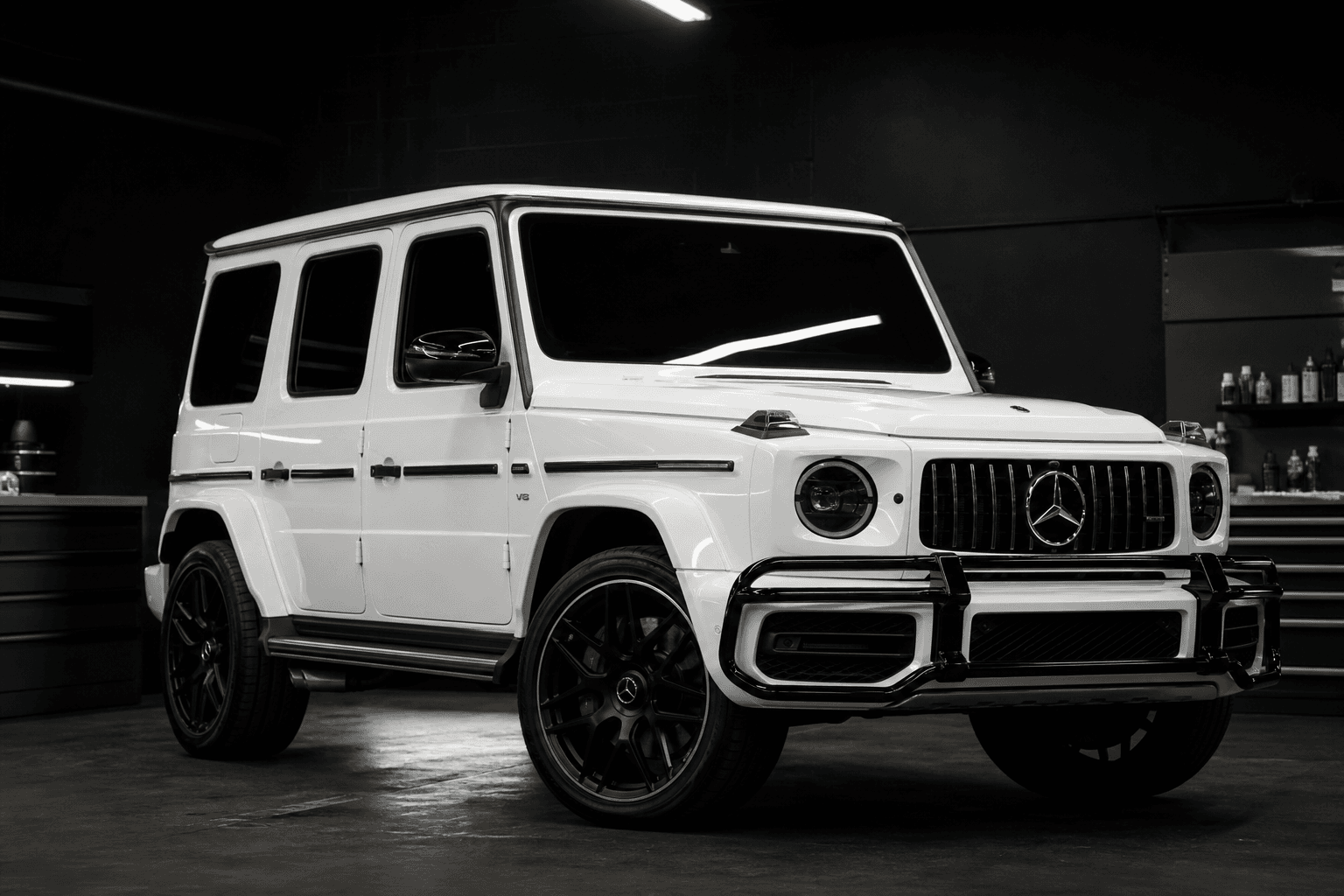 Mercedes G-Wagon — Windshield Tint