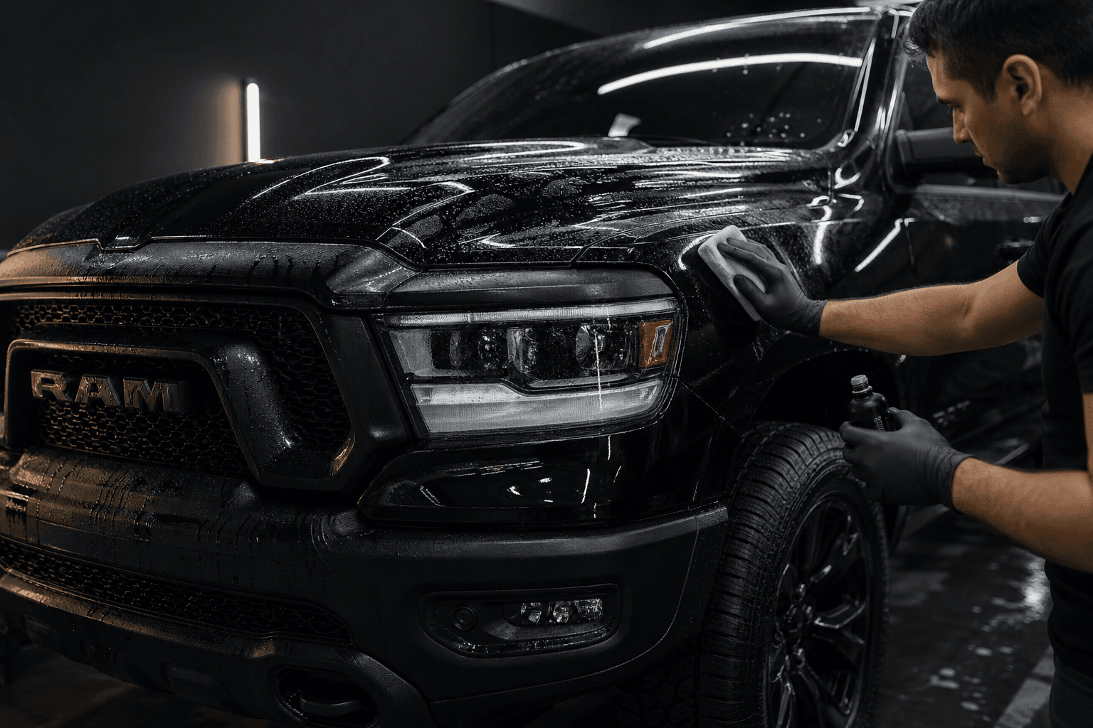 Ceramic Coating on RAM Truck